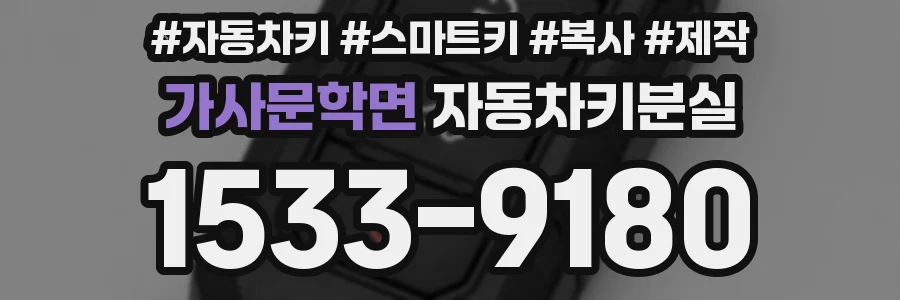 가사문학면 자동차키분실