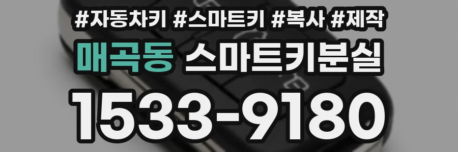 매곡동 스마트키분실