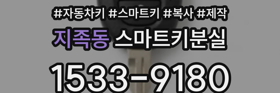 지족동 스마트키분실
