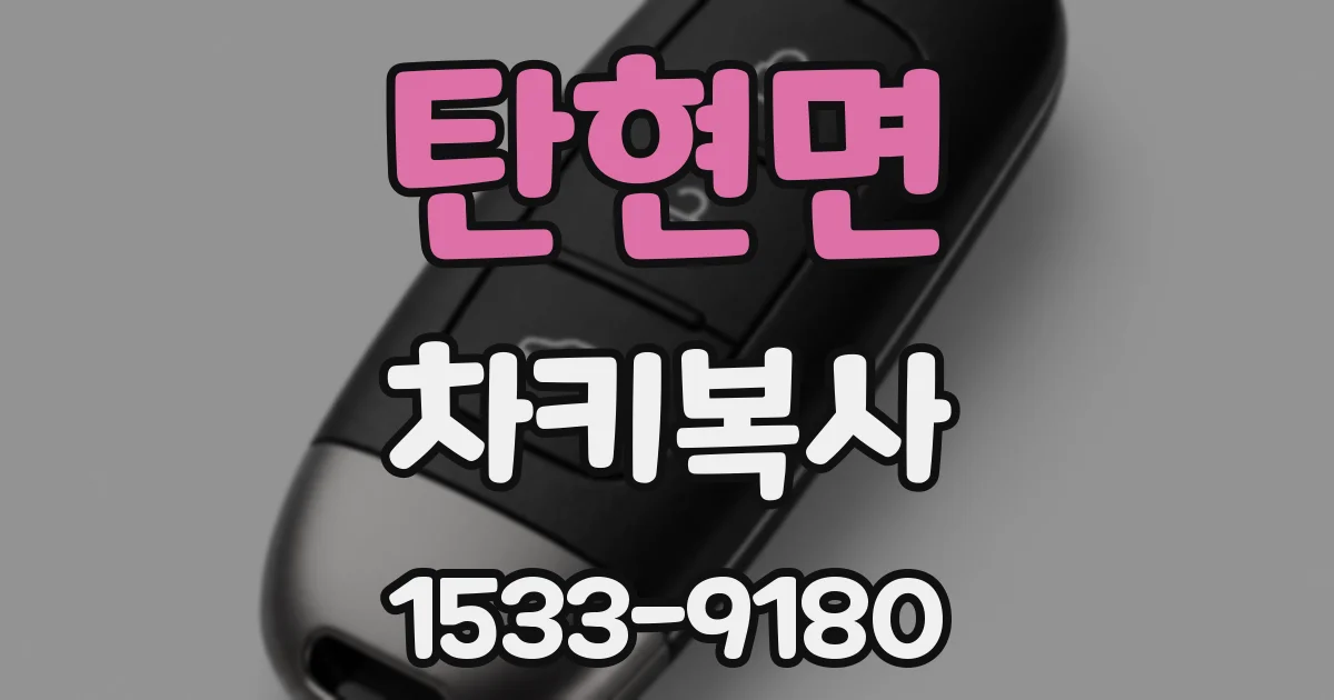 탄현면 차키복사
