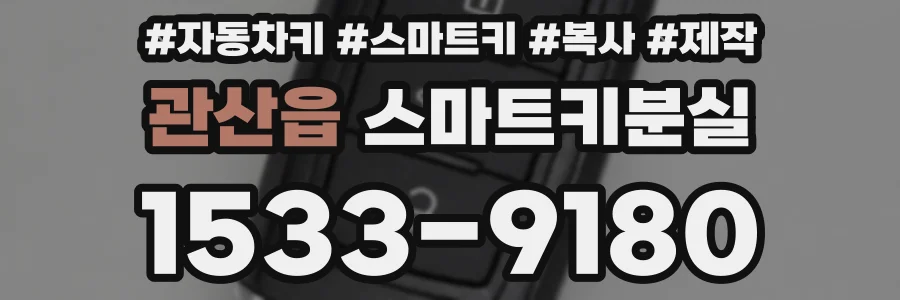 관산읍 스마트키분실