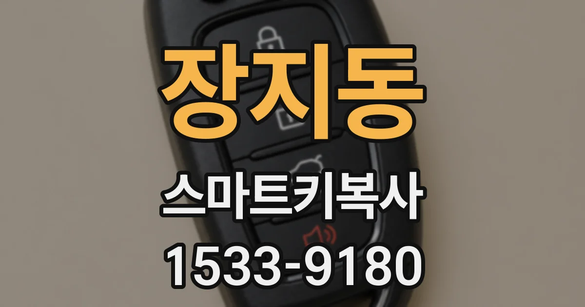 장지동 스마트키복사