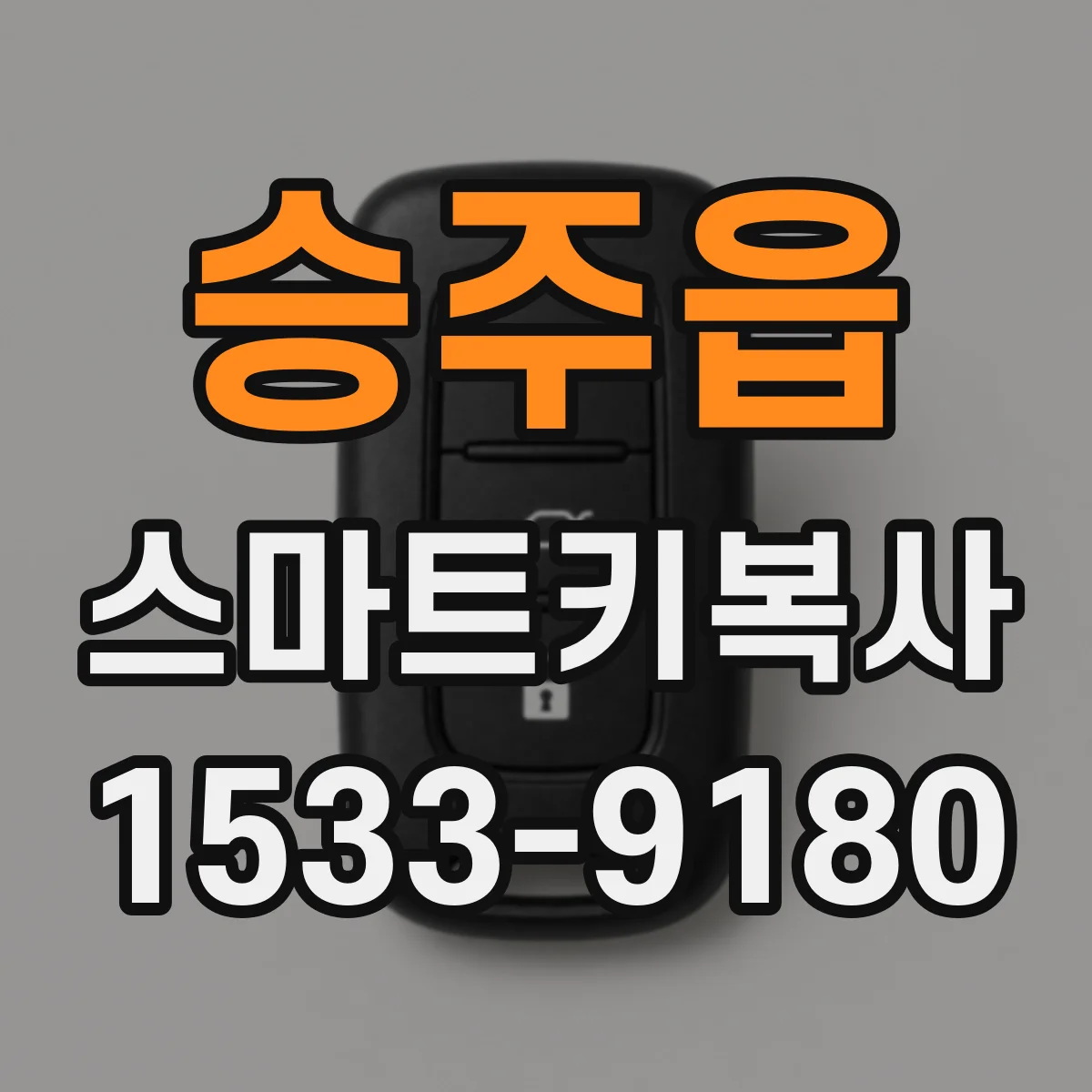 승주읍 스마트키복사