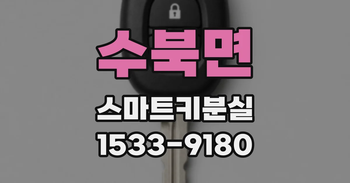 수북면 스마트키분실