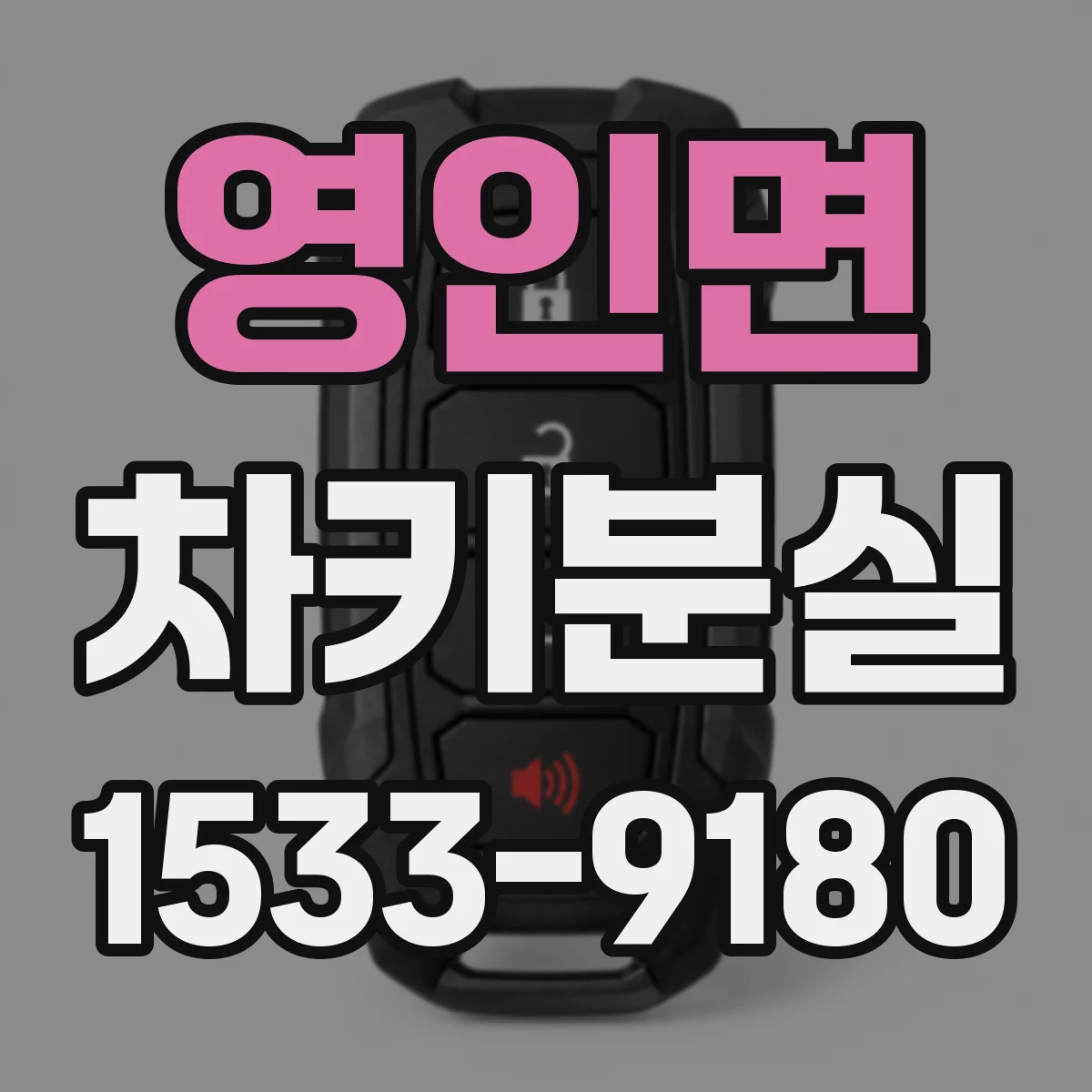 영인면 차키분실