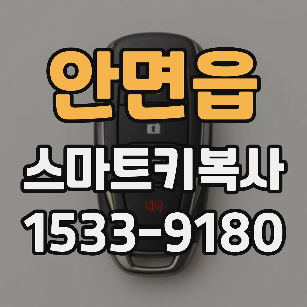 안면읍 스마트키복사