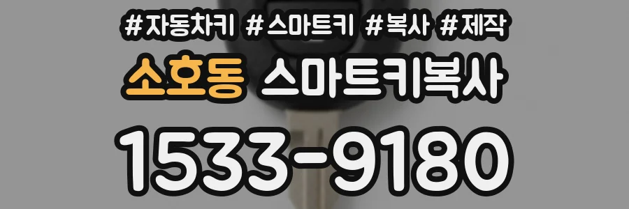 소호동 스마트키복사