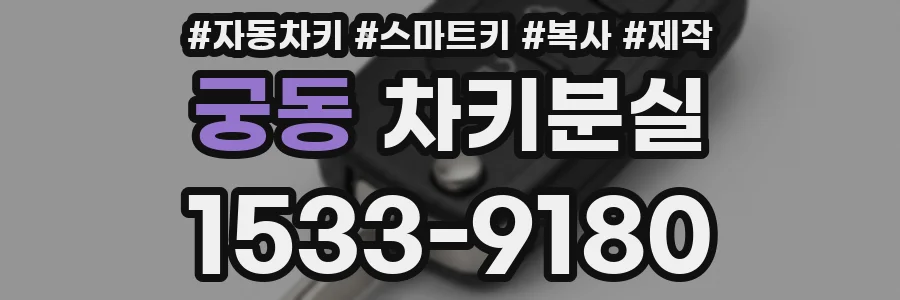 궁동 차키분실