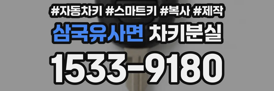 삼국유사면 차키분실