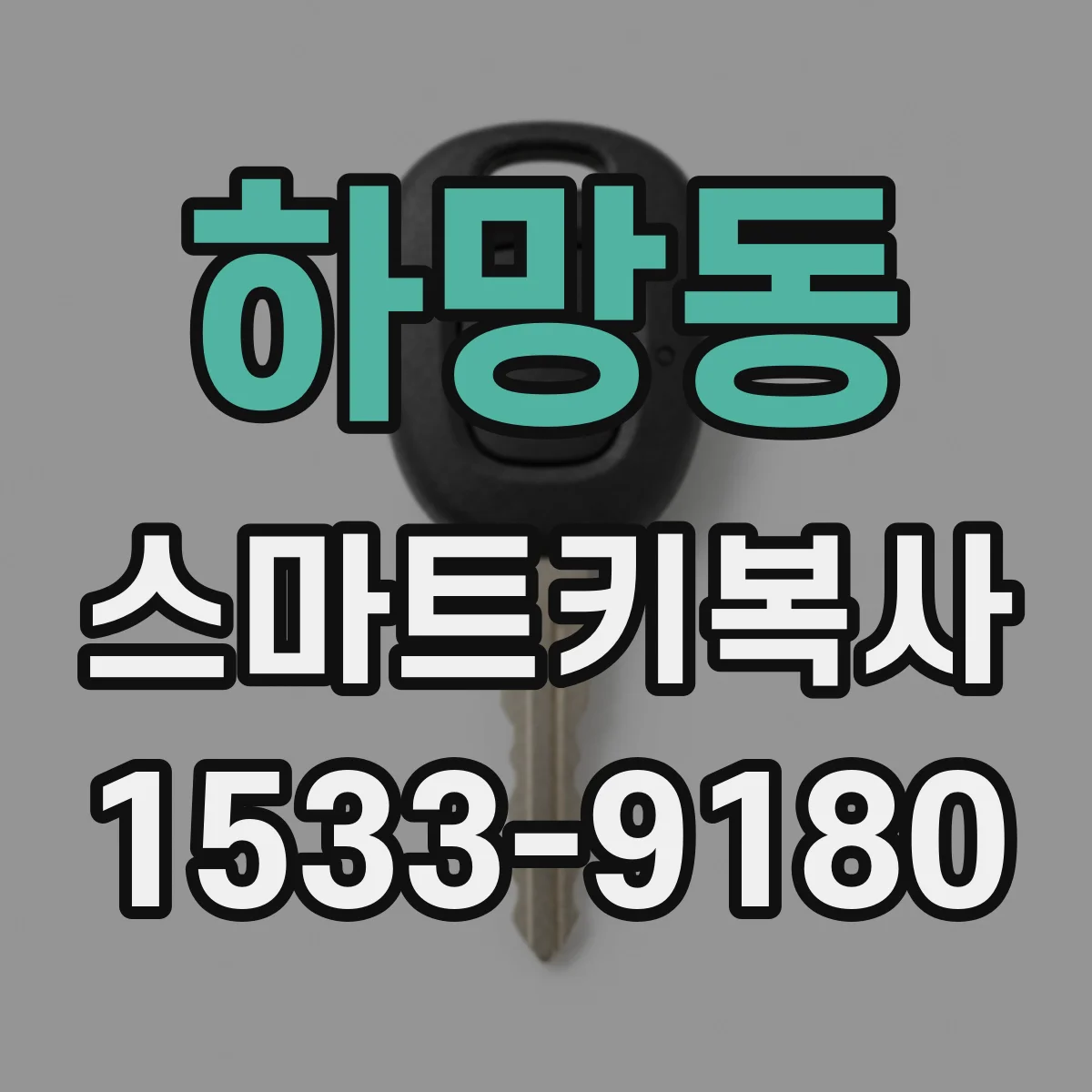 하망동 스마트키복사