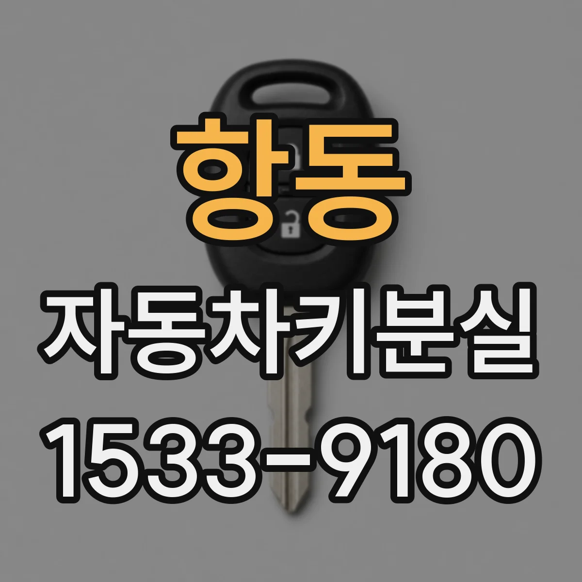 항동 자동차키분실