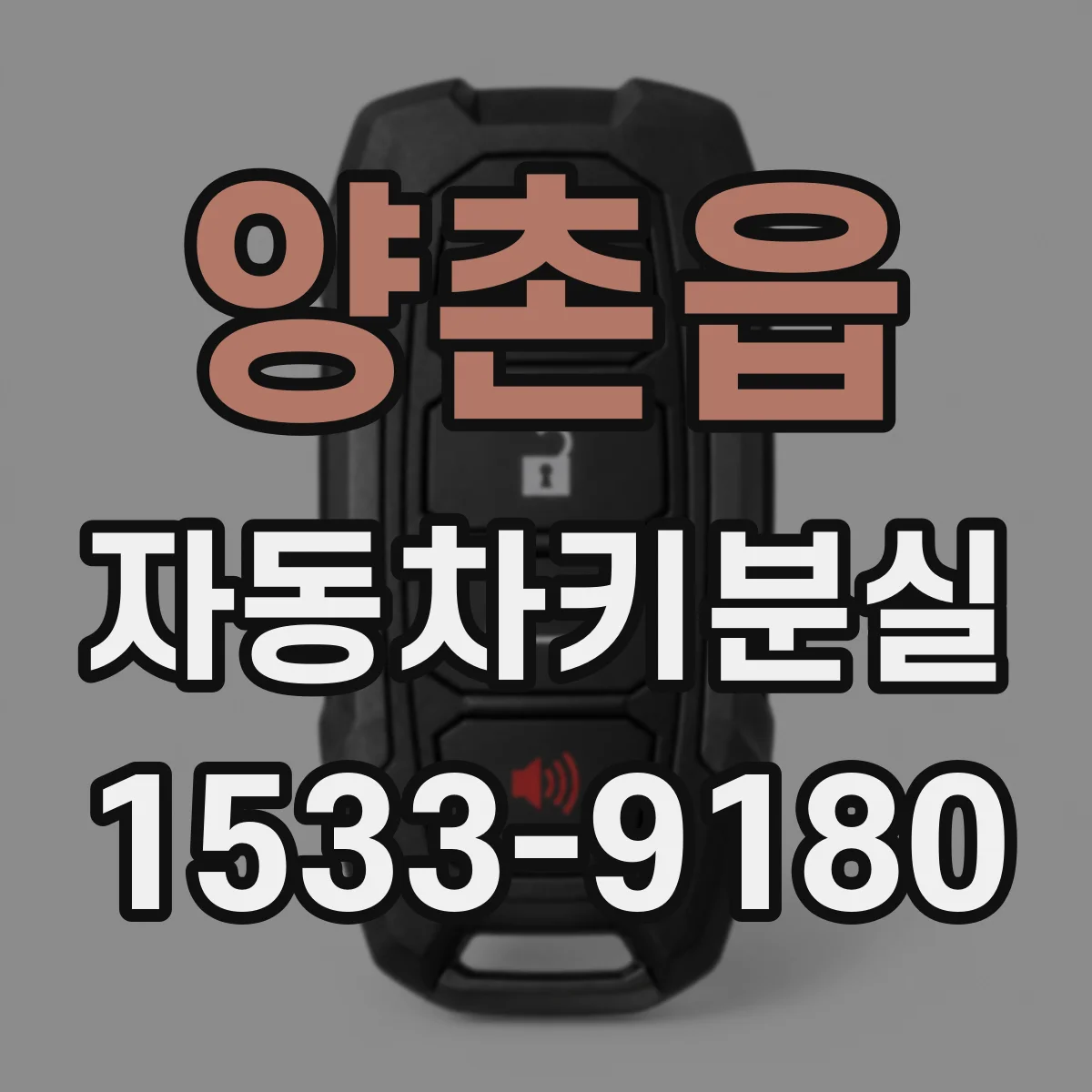 양촌읍 자동차키분실