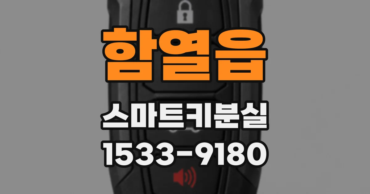 함열읍 스마트키분실