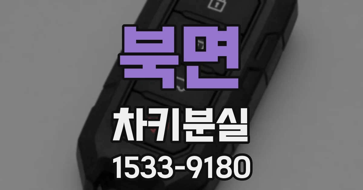 북면 차키분실