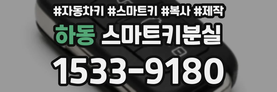 하동 스마트키분실