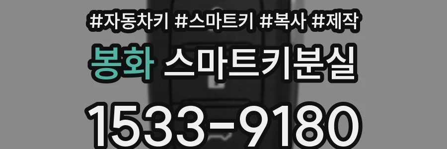 봉화 스마트키분실