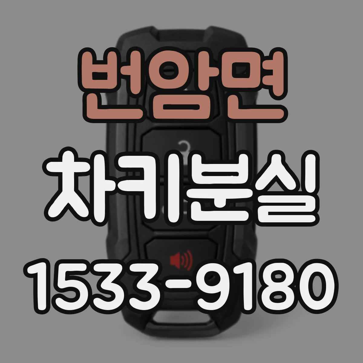번암면 차키분실