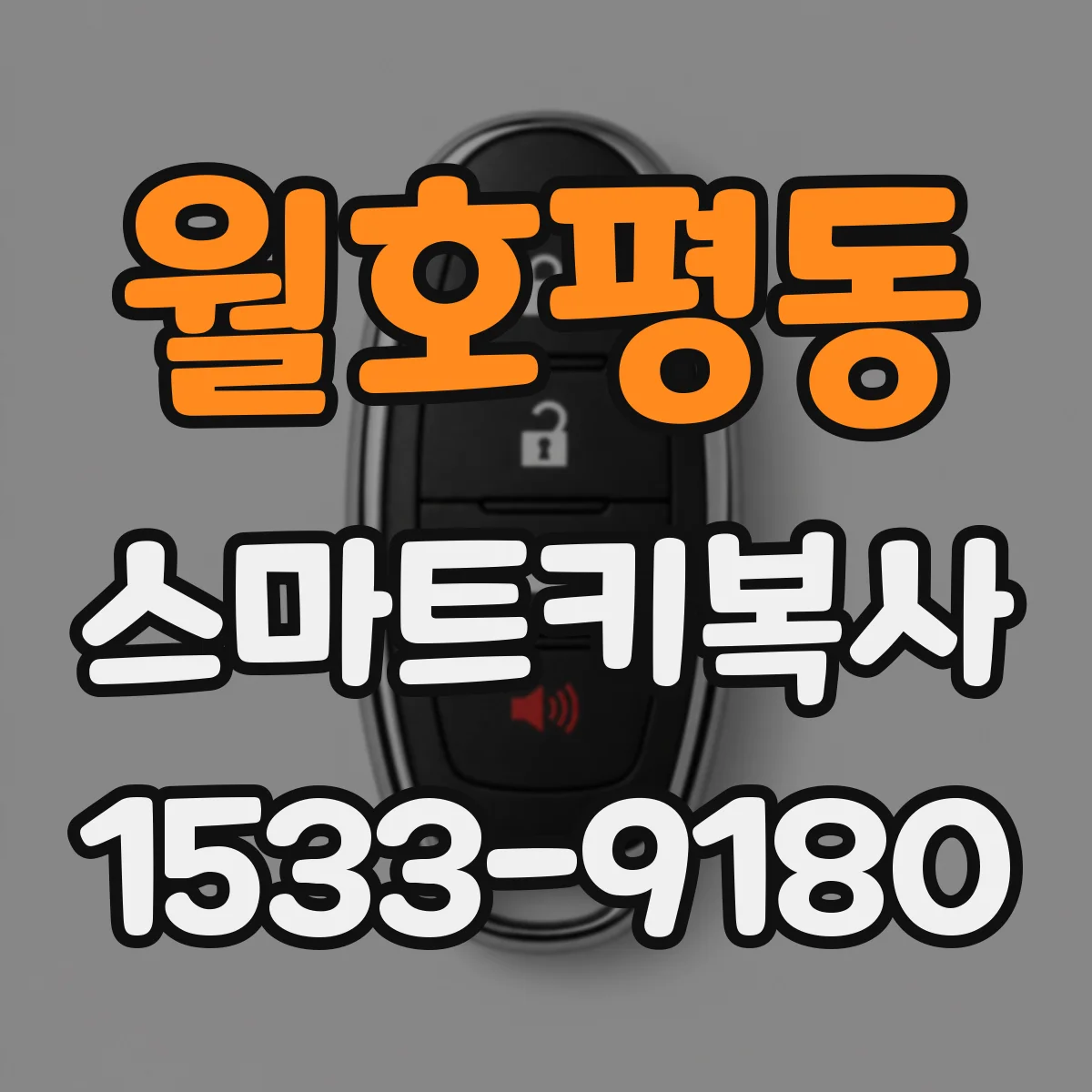 월호평동 스마트키복사