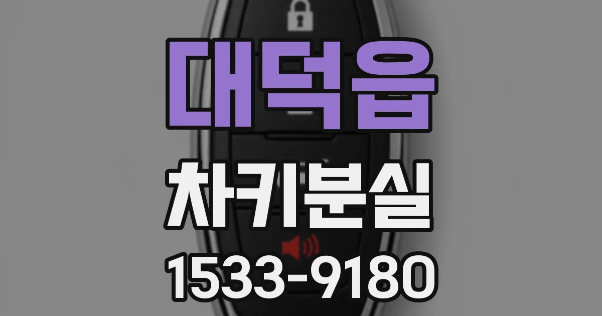 대덕읍 차키분실