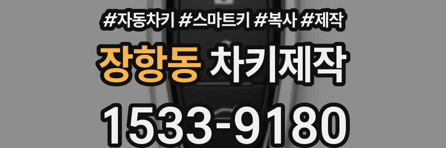 장항동 차키제작