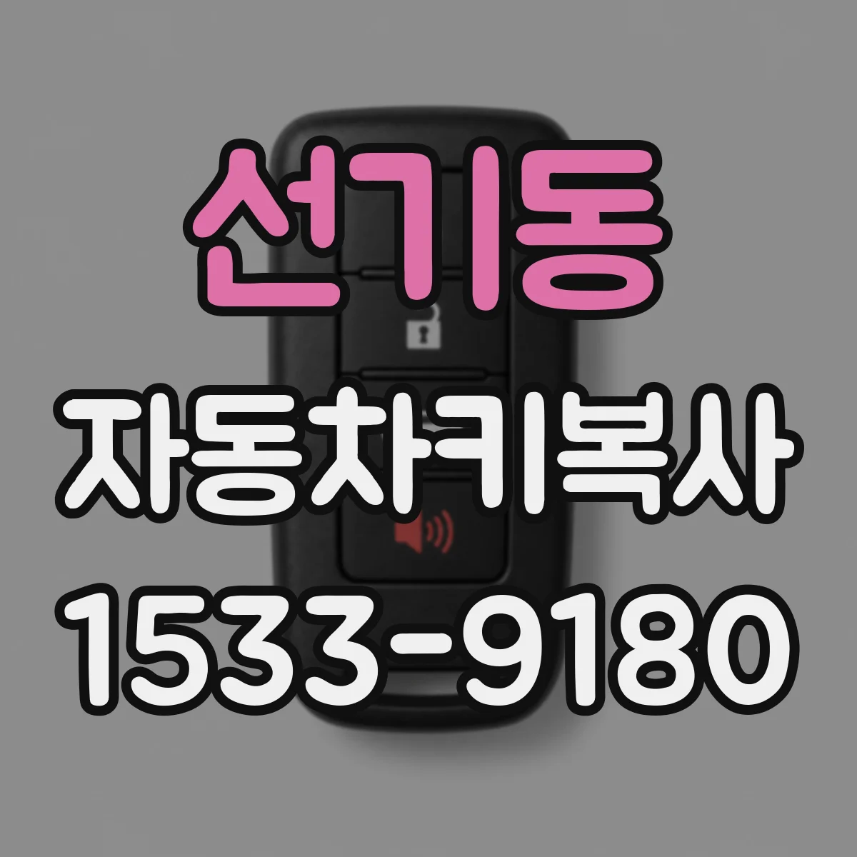 선기동 자동차키복사