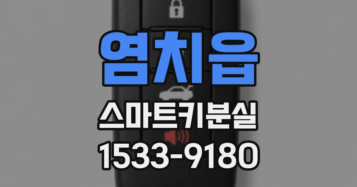염치읍 스마트키분실