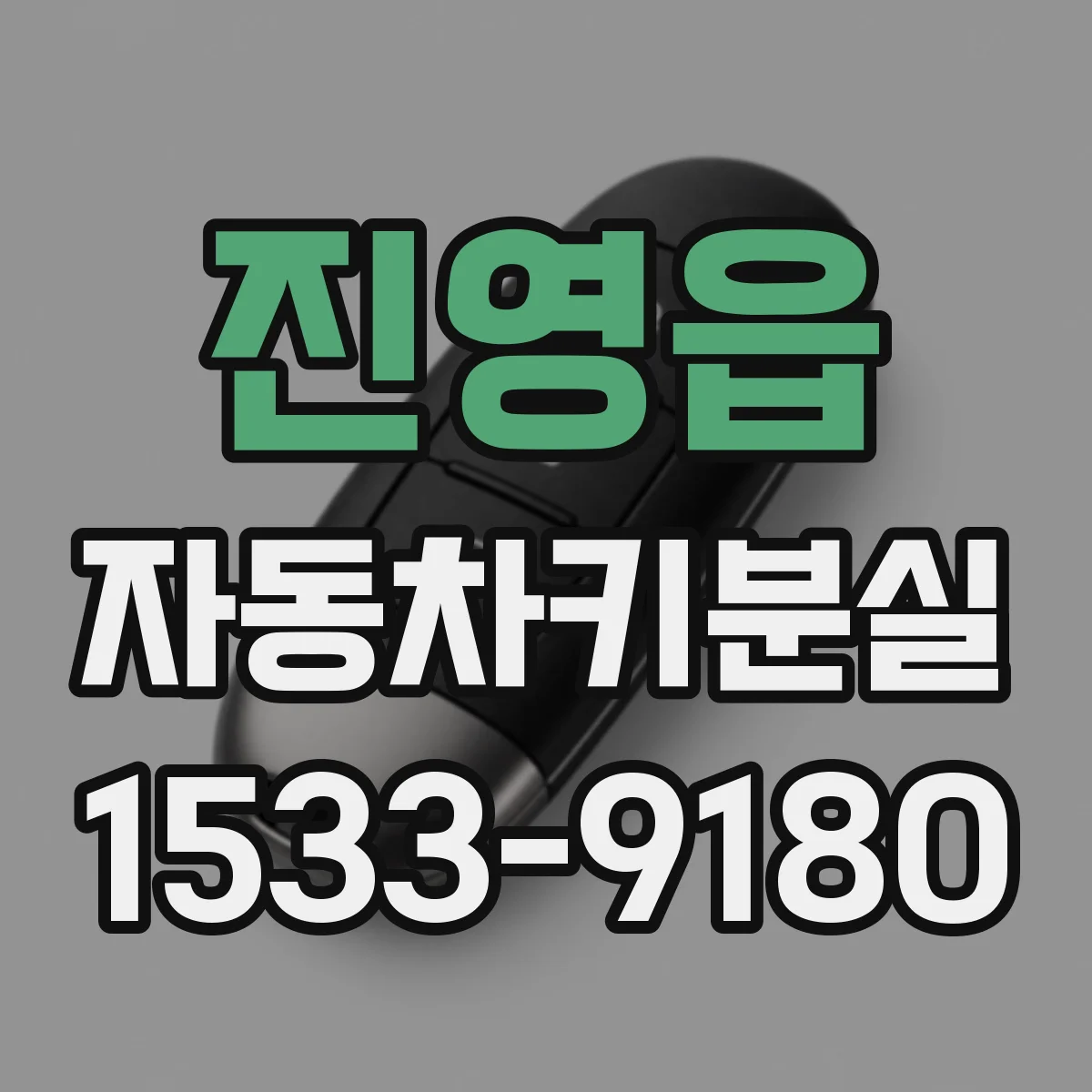 진영읍 자동차키분실