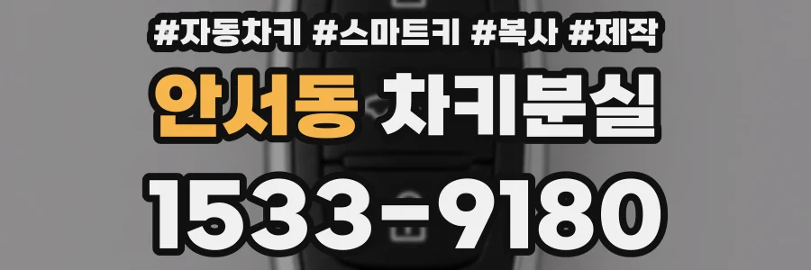 안서동 차키분실