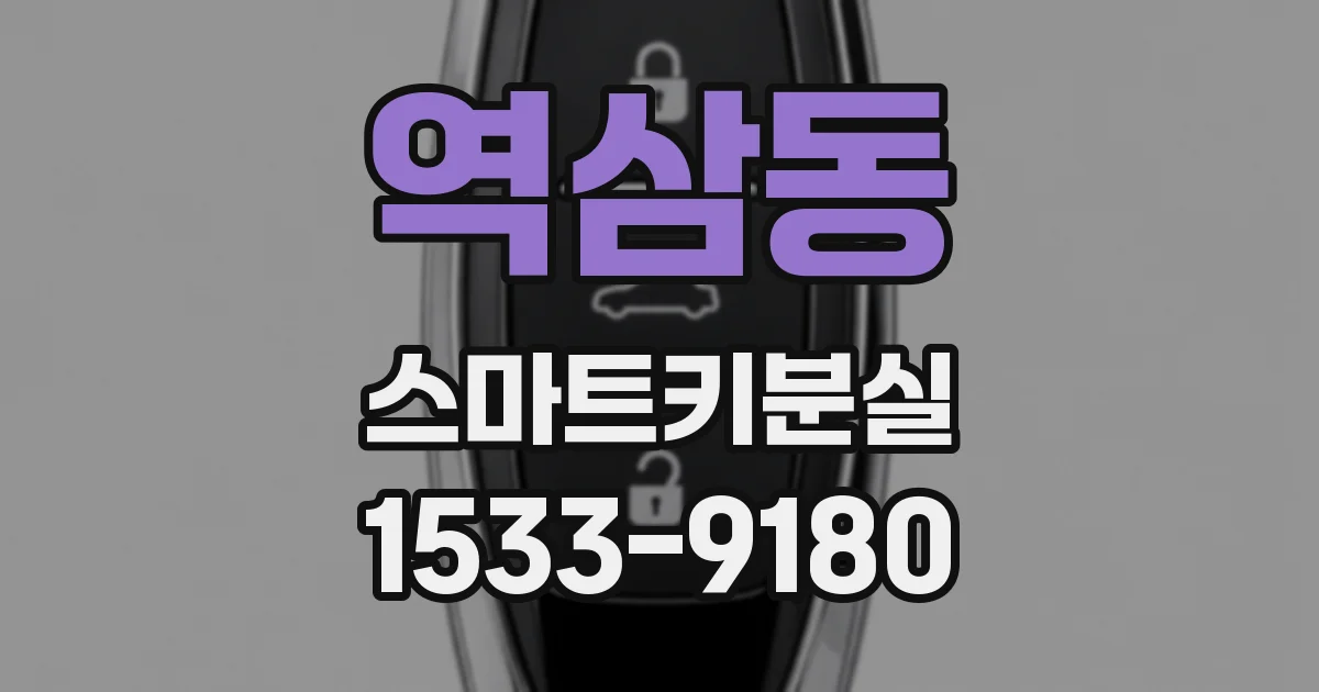 역삼동 스마트키분실