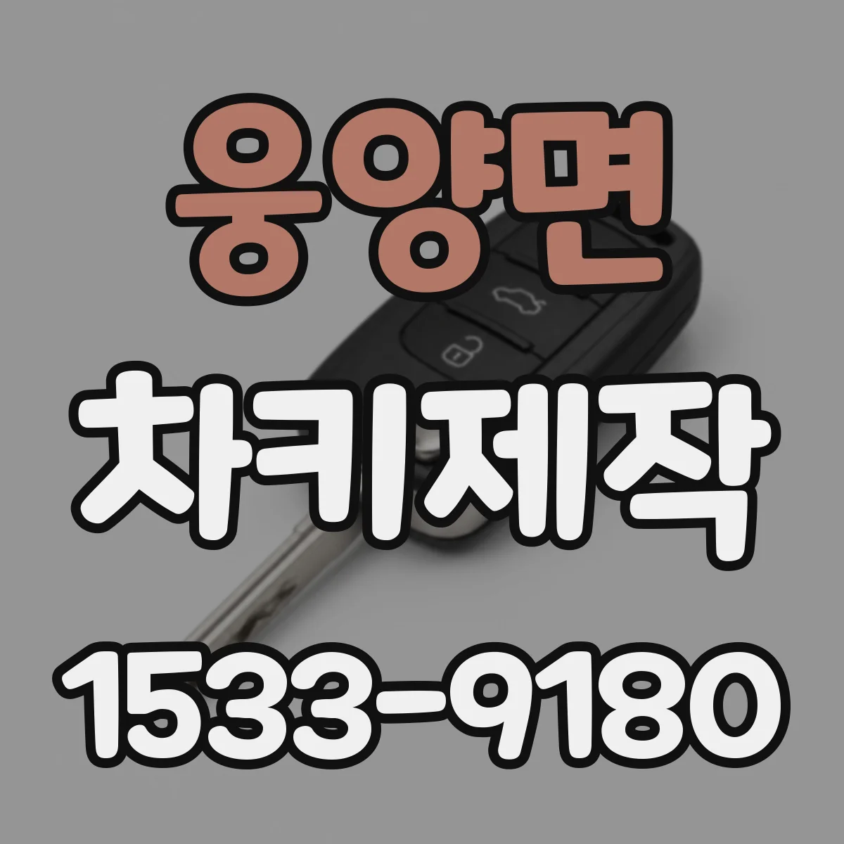 웅양면 차키제작