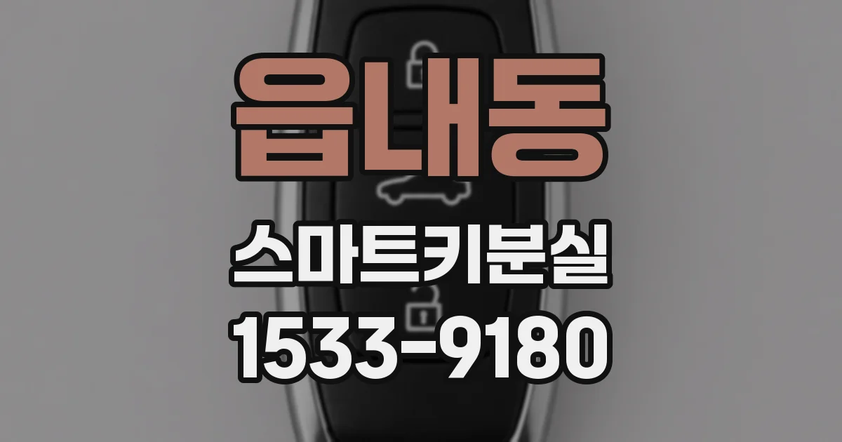 읍내동 스마트키분실