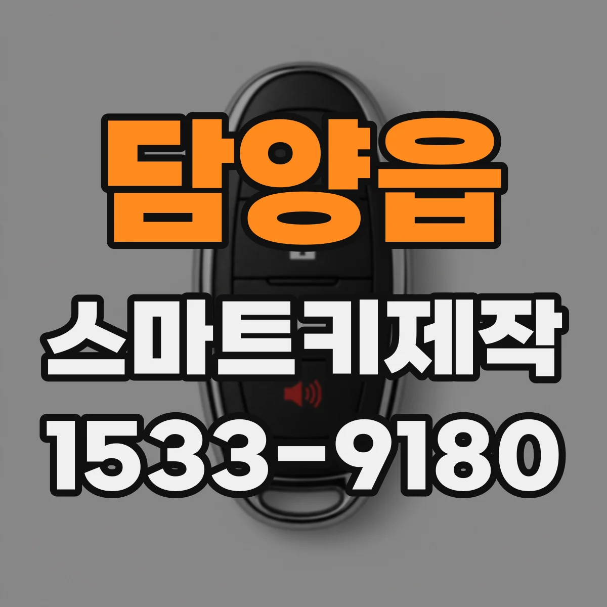 담양읍 스마트키제작