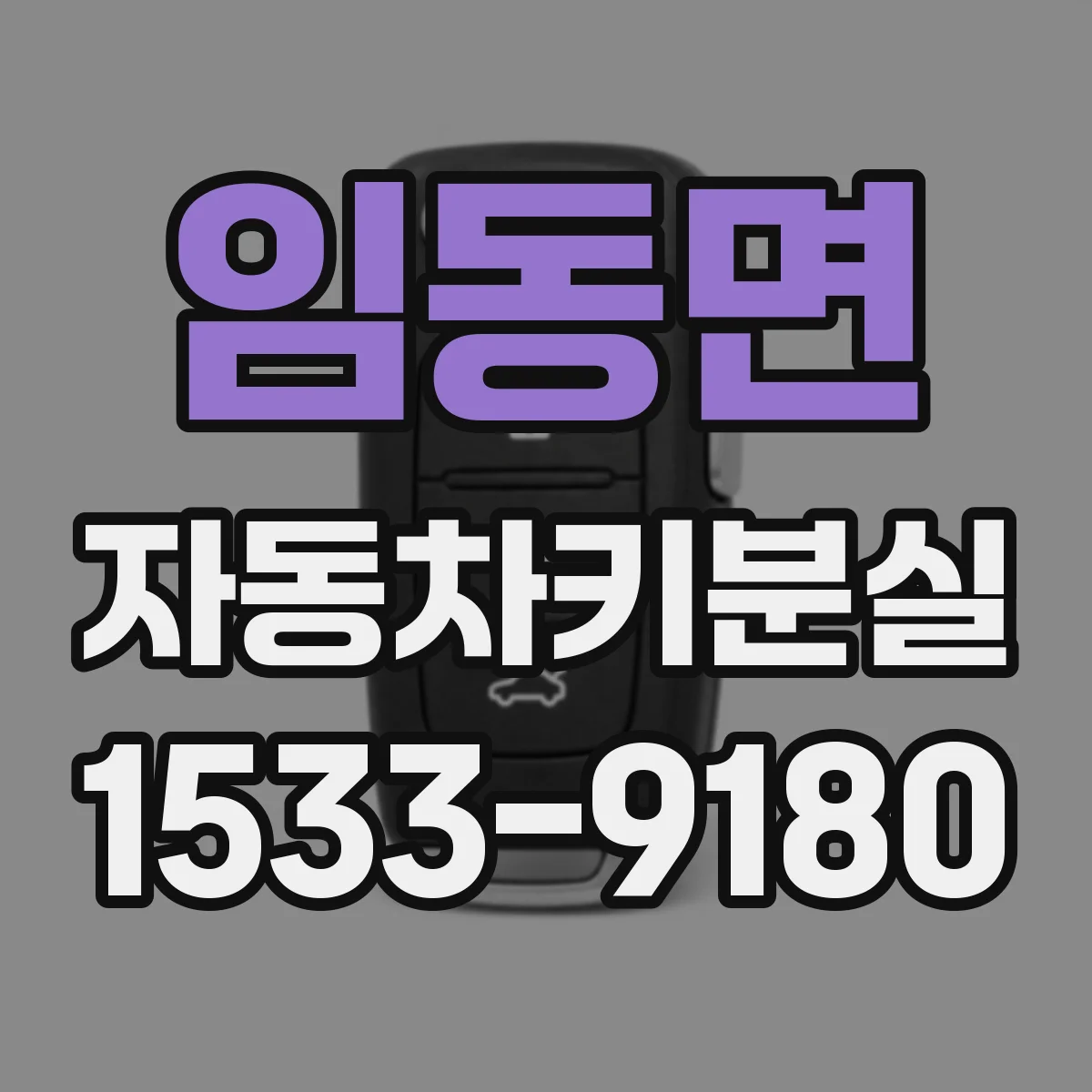 임동면 자동차키분실
