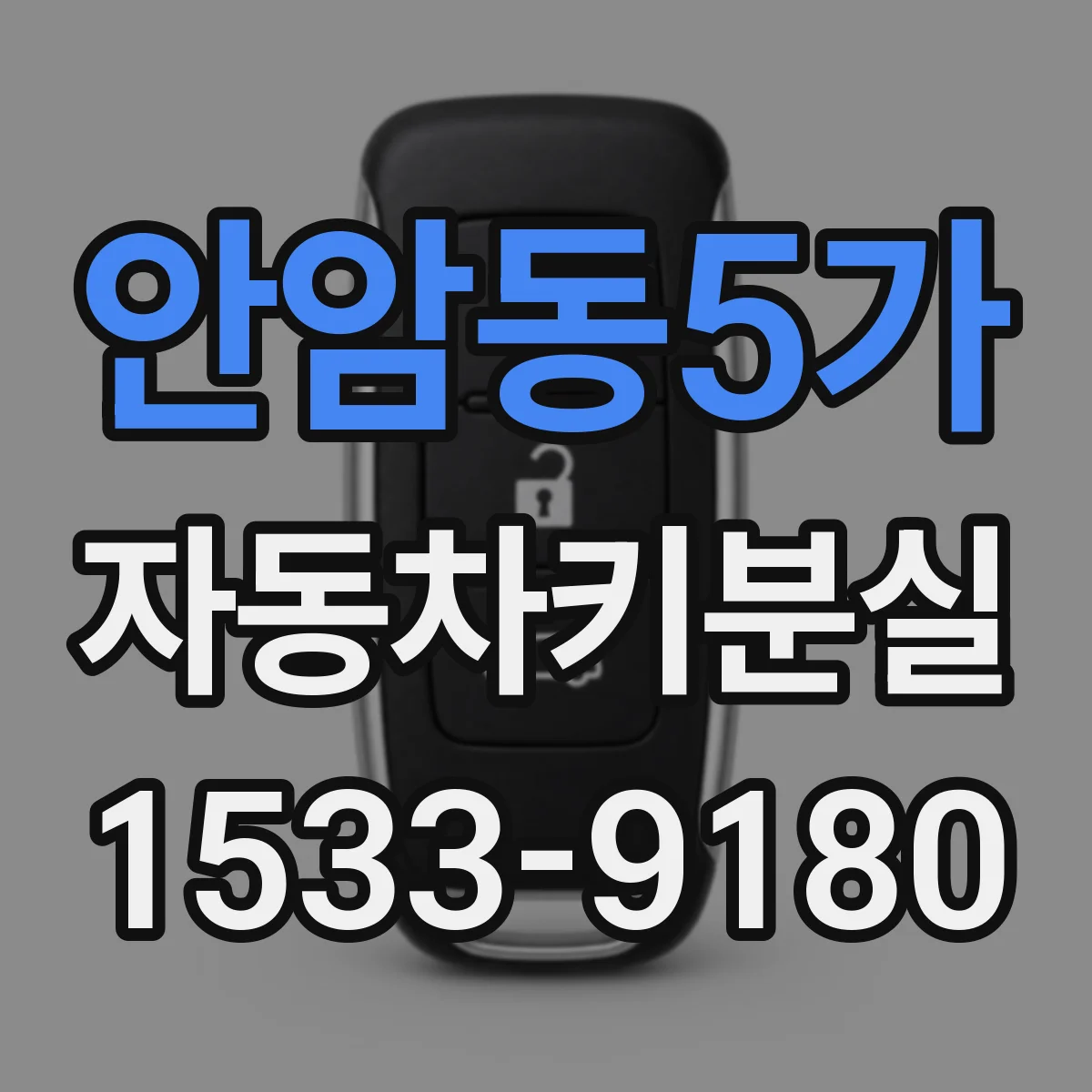 안암동5가 자동차키분실