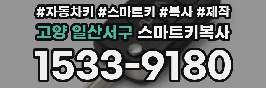 고양 일산서구 스마트키복사