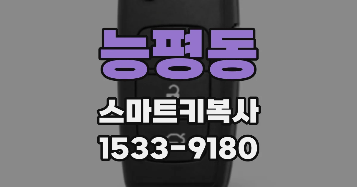 능평동 스마트키복사