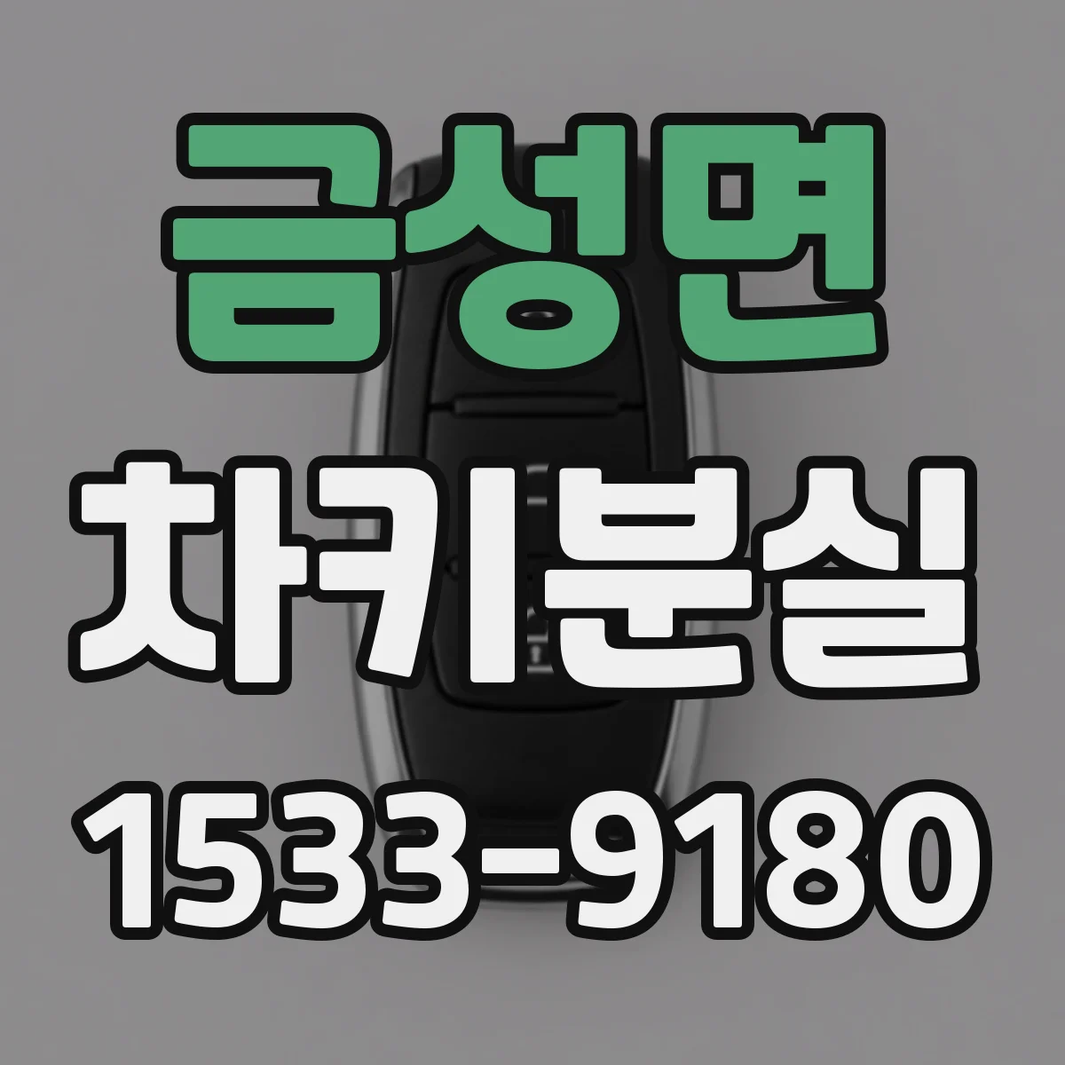 금성면 차키분실