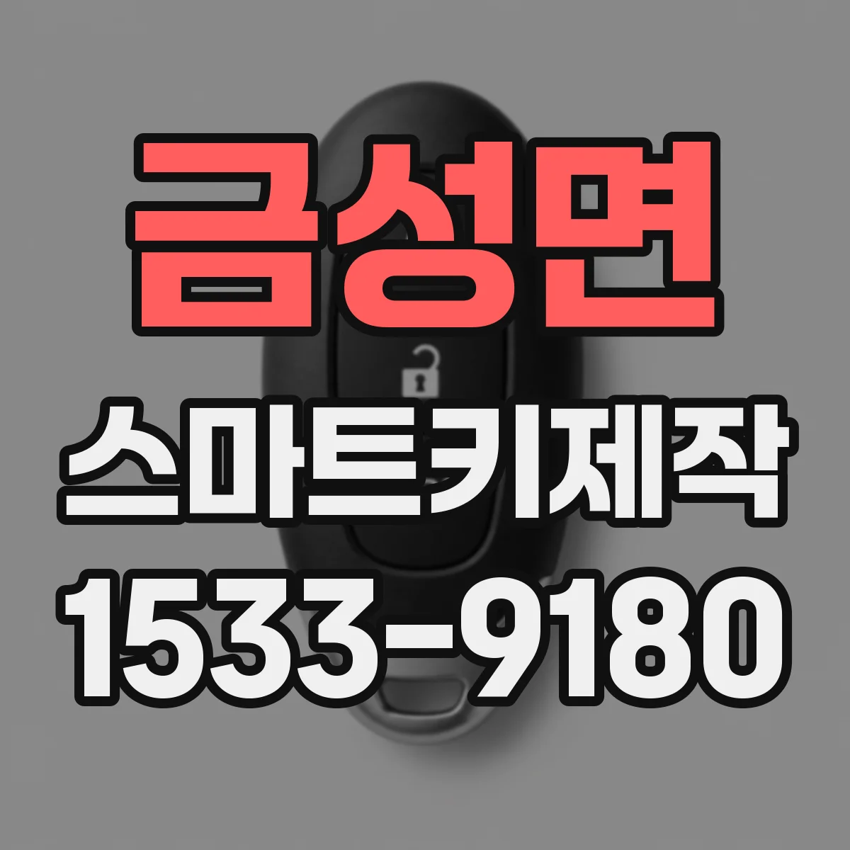 금성면 스마트키제작