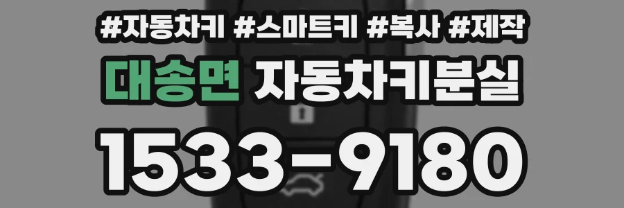대송면 자동차키분실