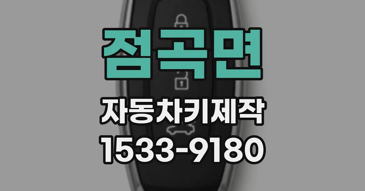 점곡면 자동차키제작