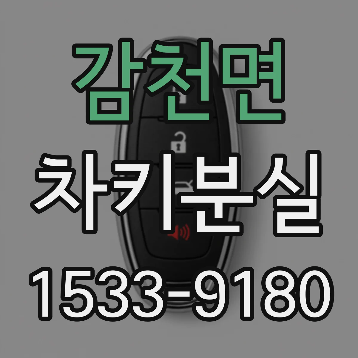감천면 차키분실