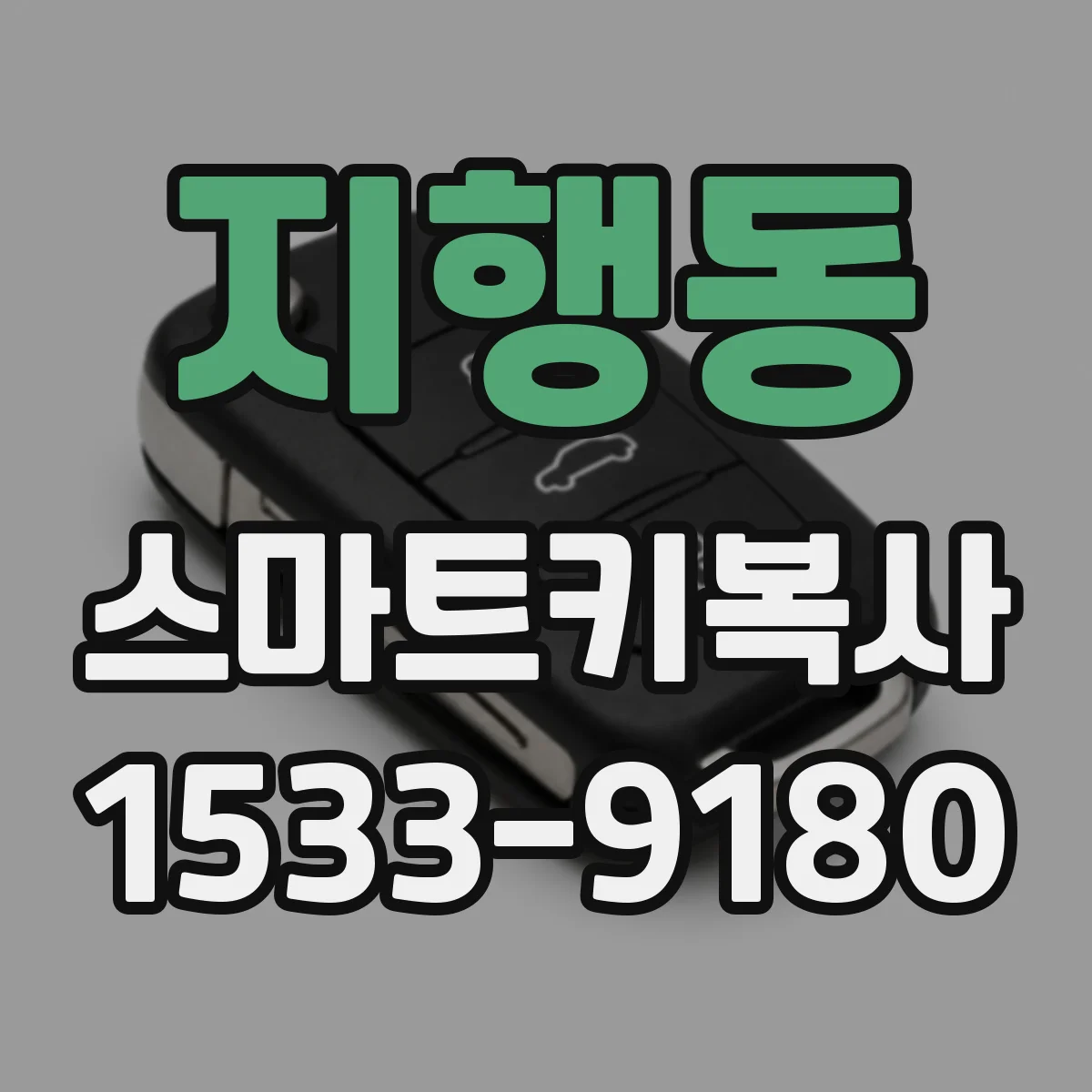 지행동 스마트키복사