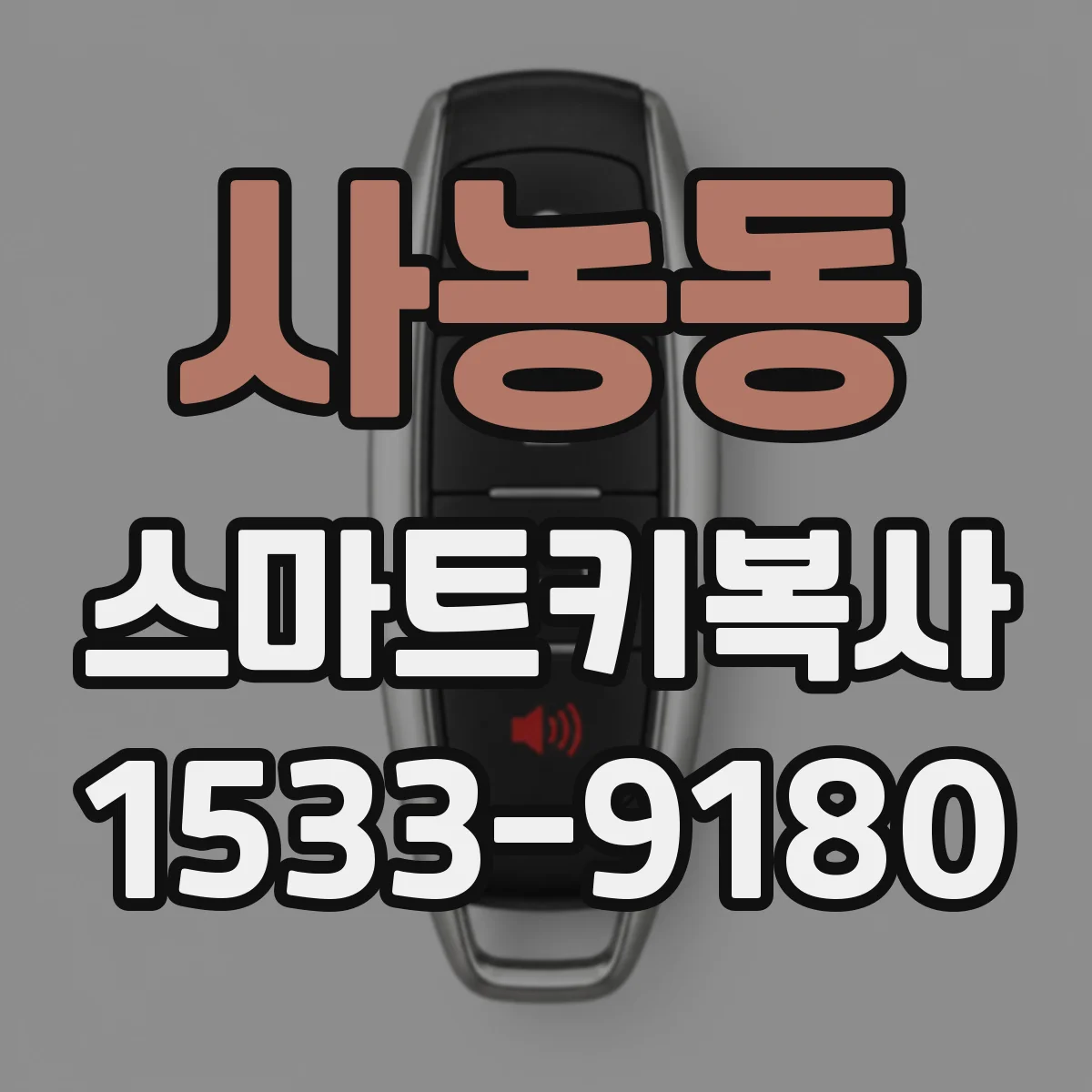 사농동 스마트키복사