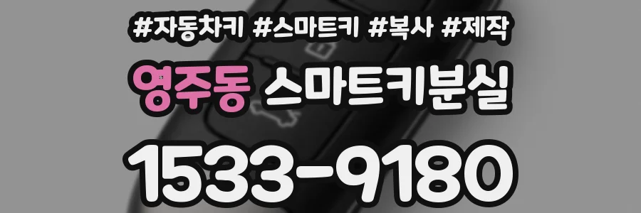 영주동 스마트키분실