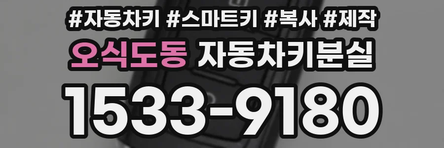 오식도동 자동차키분실
