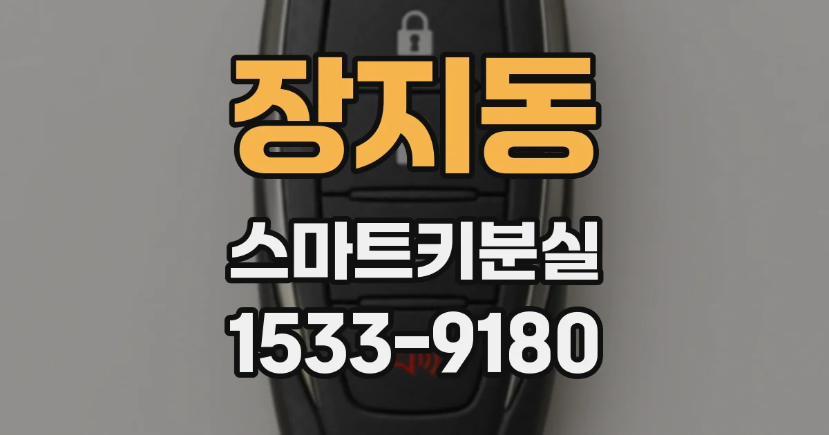 장지동 스마트키분실