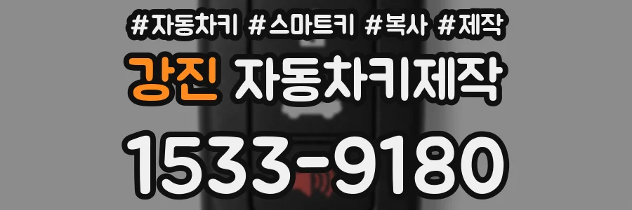 강진 자동차키제작