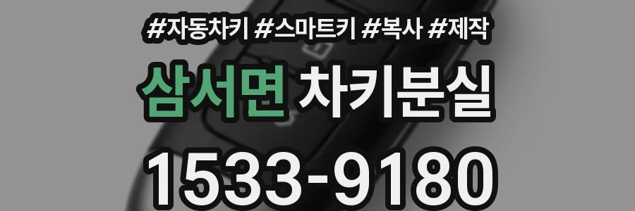 삼서면 차키분실