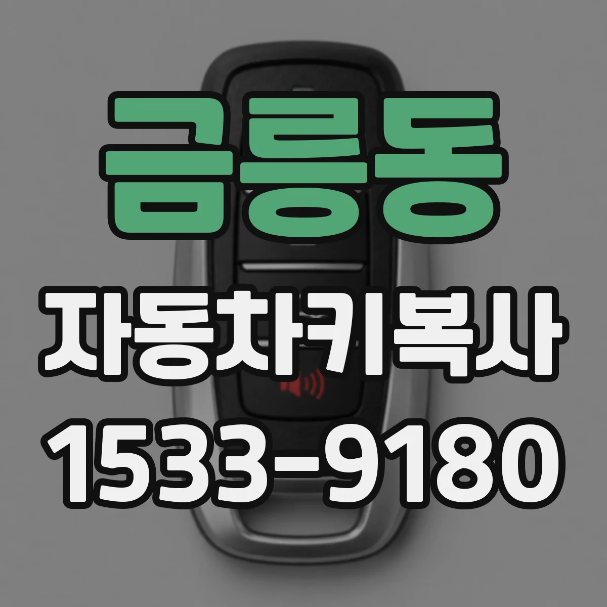 금릉동 자동차키복사