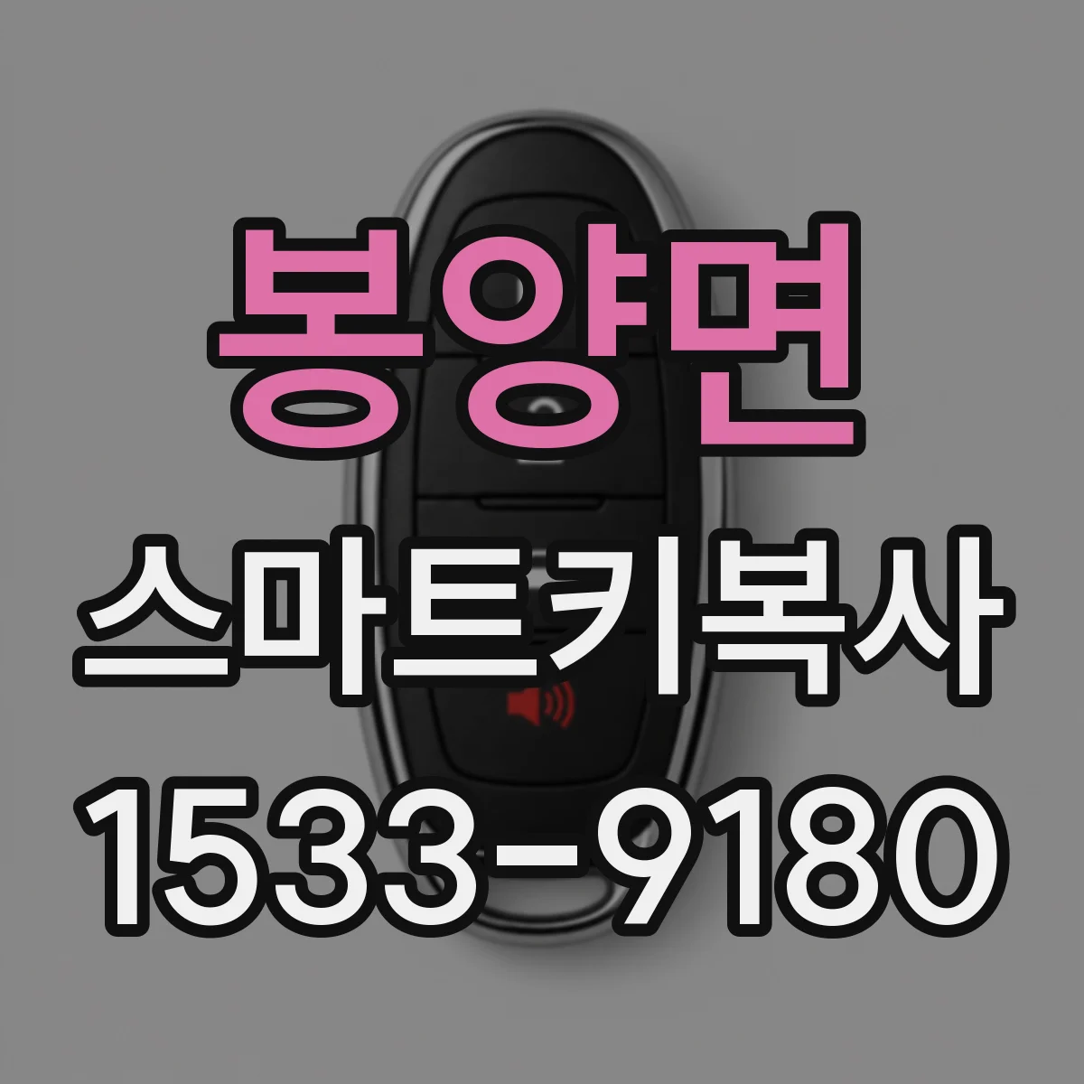 봉양면 스마트키복사